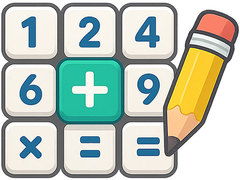 Žaidimas Math Crossword Puzzle Genius Edition