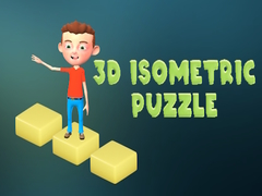 Žaidimas 3d isometric Puzzle