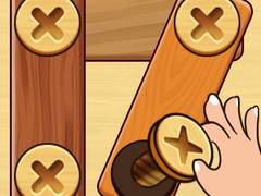 Žaidimas Screw Nuts & Bolts: Wood Solve