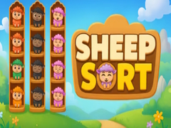 Žaidimas Sheep Sort