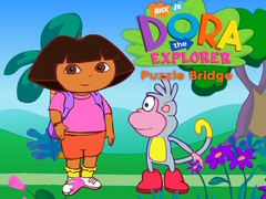 Žaidimas Dora The explorer Puzzle Bridge