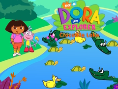Žaidimas Dora The explorer  Crocodile Lake