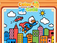 Žaidimas Color By Code Super Duck