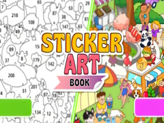 Žaidimas Sticker Art Book 