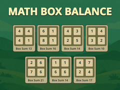 Žaidimas Math Box Balance
