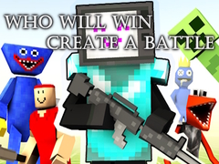 Žaidimas Who Will Win Create a Battle