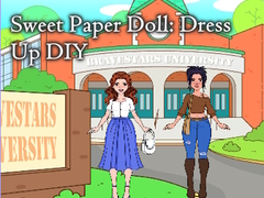 Žaidimas Sweet Paper Doll: Dress Up DIY