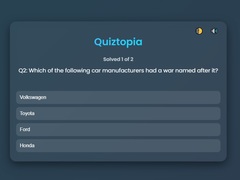 Žaidimas Quiztopia