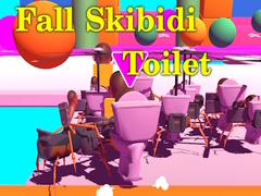 Žaidimas Fall Skibidi Toilet