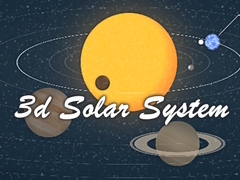 Žaidimas 3d Solar System