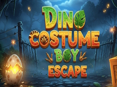 Žaidimas Dino Costume Boy Escape