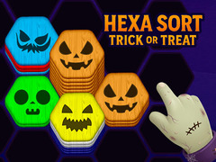Žaidimas Hexa Sort Trick or Treat