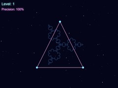 Žaidimas Fractal Flow Cosmic Geometry