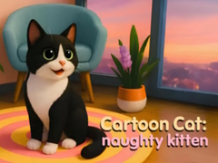 Žaidimas Cartoon Сat: naughty kitten