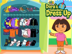 Žaidimas Dora The explorer Dora's Adventure Dress Up