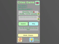 Žaidimas Cities Game