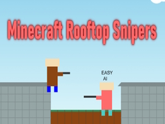 Žaidimas Minecraft Rooftop Snipers