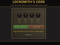 Žaidimas Locksmith's Code Medieval Vault