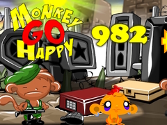 Žaidimas Monkey Go Happy Stage 982