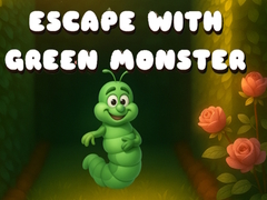Žaidimas Escape With Green Monster
