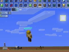 Žaidimas The Mobs Farm In Mineblock!
