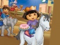 Žaidimas Dora and Diego Online Coloring Page