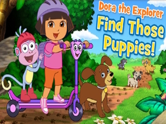 Žaidimas Dora the Explorer Find Those Puppies