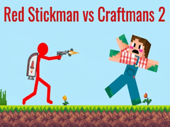 Žaidimas Red Stickman Vs Craftmans 2