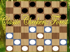 Žaidimas Classic Checkers: Forest