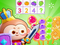 Žaidimas Cool Math For Kids: Food Counting