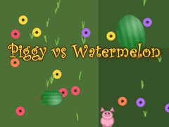 Žaidimas Piggy vs Watermelon