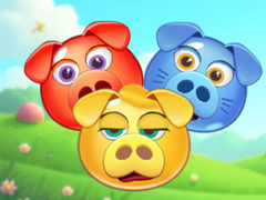 Žaidimas Bubble Piggies