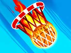 Žaidimas On Fire Basketball Shots
