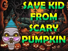 Žaidimas Save Kid From Scary Pumpkin