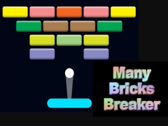 Žaidimas Many Bricks Breaker