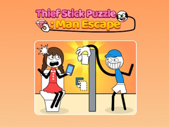 Žaidimas Thief Stick Puzzle: Man Escape