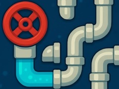 Žaidimas Pipes Flood Puzzle