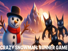Žaidimas Crazy Snowman: Runner Game