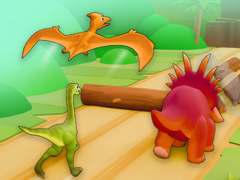 Žaidimas Dinosaur Shifting Run