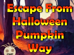 Žaidimas Escape From Halloween Pumpkin Way