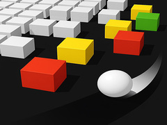 Žaidimas Color 3D - Bump It Up