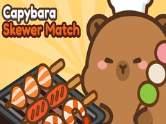 Žaidimas Capybara Skewer Match