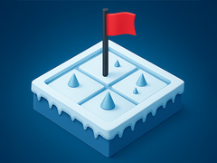 Žaidimas Snow Road Puzzle