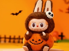 Žaidimas Jigsaw Puzzle: Labubu Happy Halloween Party