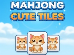 Žaidimas Mahjong Cute Tiles