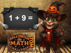 Žaidimas Halloween Tom Math Challenge