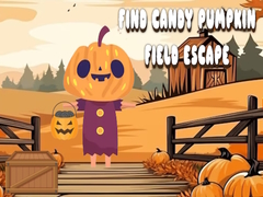 Žaidimas Find Candy Pumpkin Field Escape