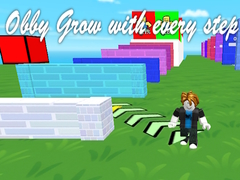 Žaidimas Obby Grow with every step