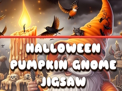Žaidimas Halloween Pumpkin Gnome Jigsaw