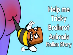 Žaidimas Help me Tricky Brainrot Animals Italian Story